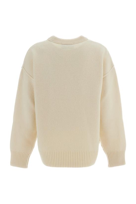 26FW 아미 빅 하트 울 크루넥 스웨터 UKS838018151 Neutrals - AMI