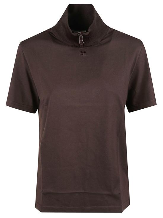 26FW 쿠레쥬 탑 426JTS298JS0233 Brown