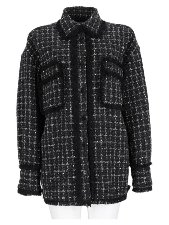26FW 엠에스지엠 탑 4141MDE22A 26750698 Black
