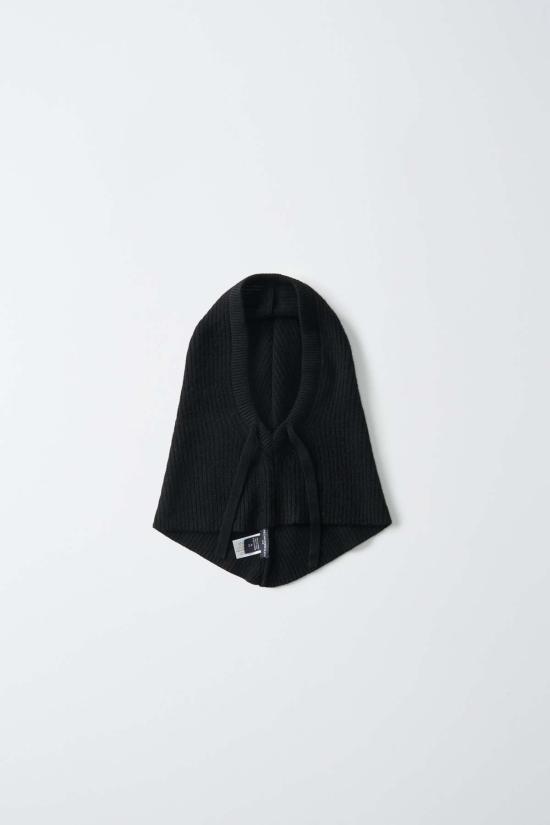  퓨어 캐시미어 엔와이씨 모자 퓨어캐시미어 NYC 캐시미어 발라클라바 블랙 - PURECASHMERE NYC