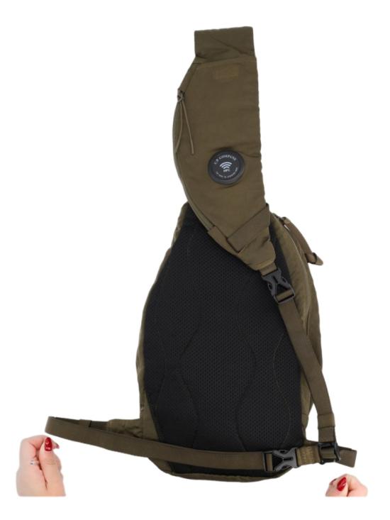 26FW 씨피 컴퍼니 나일론 B 슬링백 21CMAC735A 005269G683 Grey - C.P. COMPANY