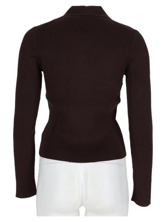 26FW 마이클 코어스 니트웨어 MR661ER5ZV201 CHOCOLATE Black - MICHAEL KORS