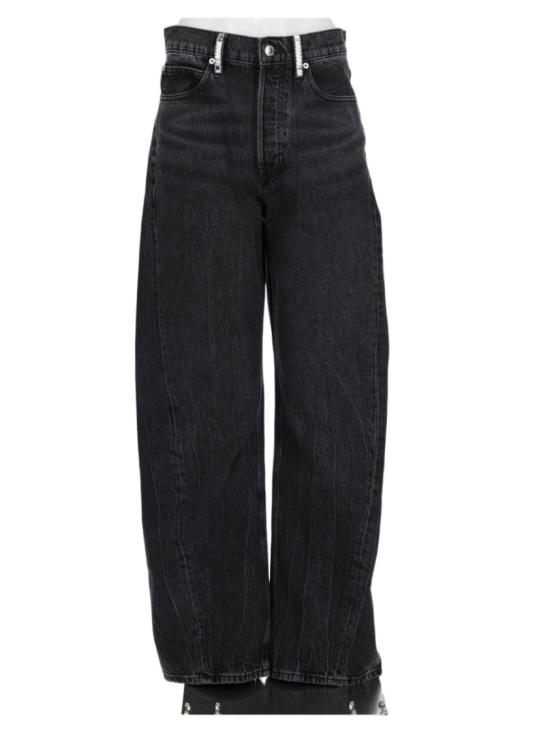 26FW 알렉산더 왕 데님 4DC4264909 015 Black