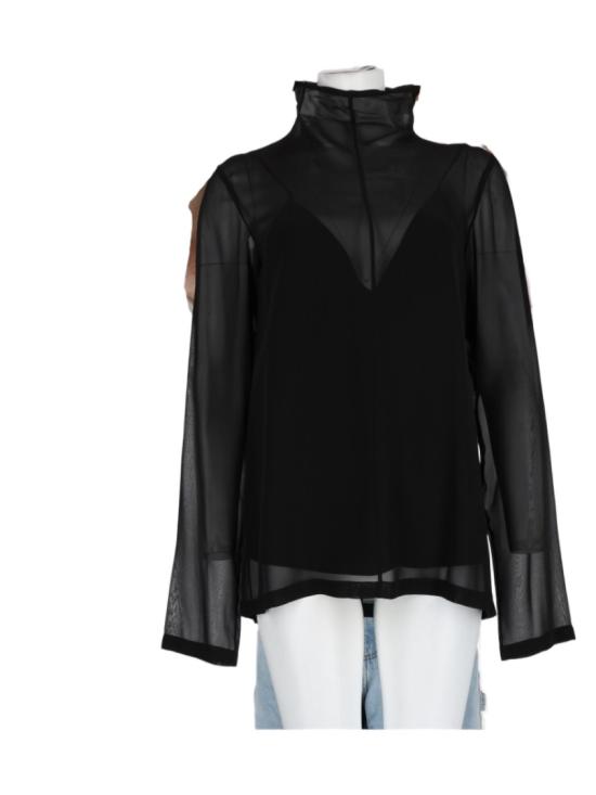 26FW 스포트막스 탑 2622266012600 056003 Black
