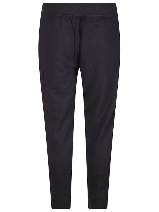 26FW 씨피 컴퍼니 다이애그널 레이즈드 플리스 카고 렌즈 스웨트팬츠 RCCMSP717A 005086W Black - C.P. COMPANY