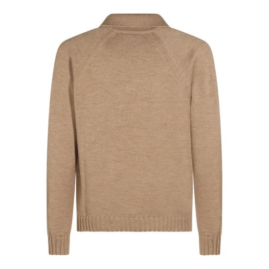 26FW 자노네 니트웨어 810402ZN286Z4210 Brown - ZANONE
