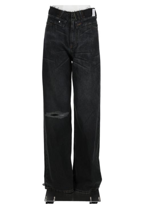 26FW MM6 메종마르지엘라 데님 S52LA0271 M30064962 Black