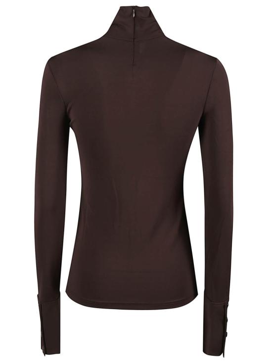26FW 쿠레쥬 탑 326JTO546JS0145 Brown - COURREGES
