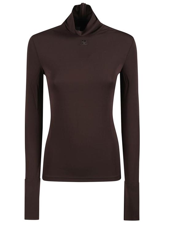 26FW 쿠레쥬 탑 326JTO546JS0145 Brown