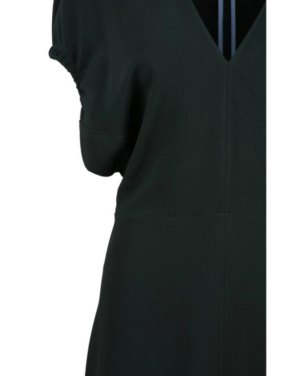 25FW 빅토리아 베컴 원피스 녹색 스트레치 비스코스 머메이드 드레스 - VICTORIA BECKHAM