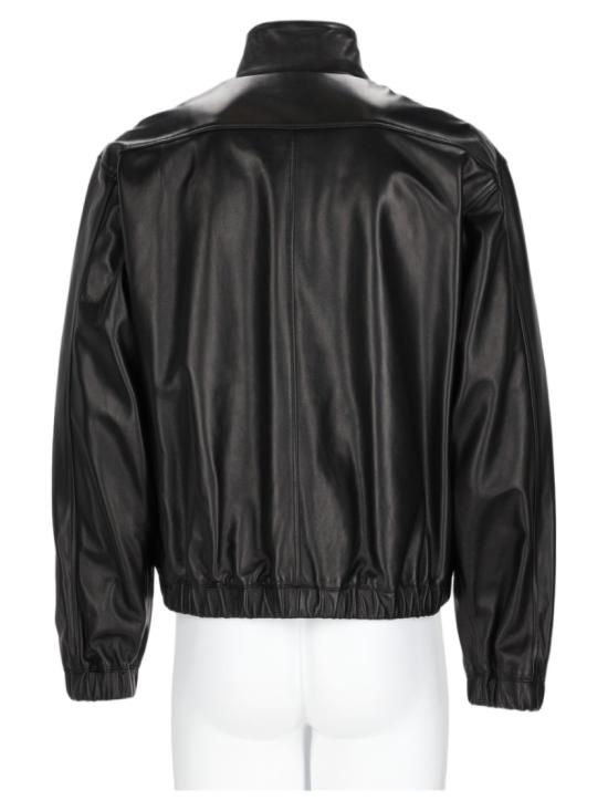  생로랑 카산드르 램스킨 자켓 A000H9 YCOJ21000 Black - SAINT LAURENT