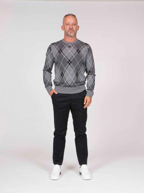 25FW 돌체앤가바나 니트웨어 GXX02Z JGMAI Grey - DOLCE & GABBANA