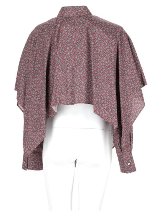 26FW 마르지엘라 케이프 슬리브 셔츠 케이프 슬리브 셔츠 S29DL0220 M36237002S Pink - MAISON MARGIELA