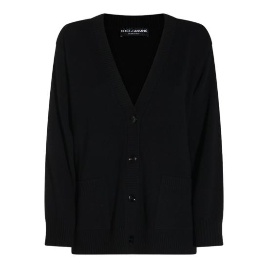 26FW 돌체앤가바나 니트웨어 FXVDHZJDVGLN0000 Black