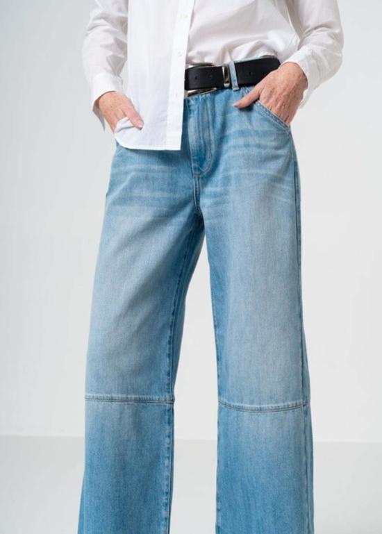  노엔드 데님 데님 팬츠 앨리스 와이드 레그 진 - NOEND DENIM