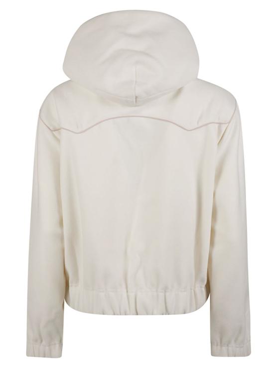 26FW 몽클레어 인터록 후디 인터록 후디 L2 098 8G000 12 89B08 White - MONCLER
