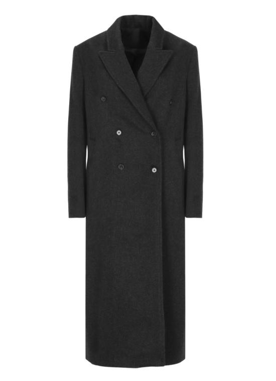 26FW 루루 드 세종 코트 ROSCO LDSANTHRACITE MELANGE Grey
