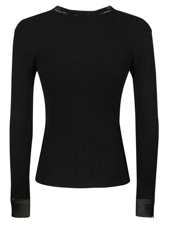 26FW 쿠레쥬 니트웨어 326MGI056FI0001 Black - COURREGES