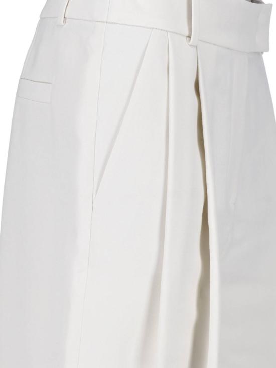 26FW 조르지오 아르마니 팬츠 GW003811 TE16469U8001 White - GIORGIO ARMANI