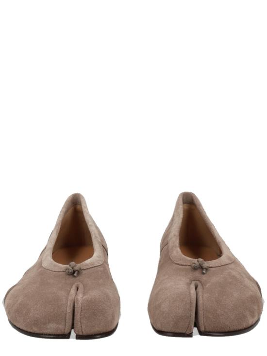 26FW 마르지엘라 타비 발레리나 스웨이드 플랫 슈즈 S58WZ0127 P7854T2146 Neutrals