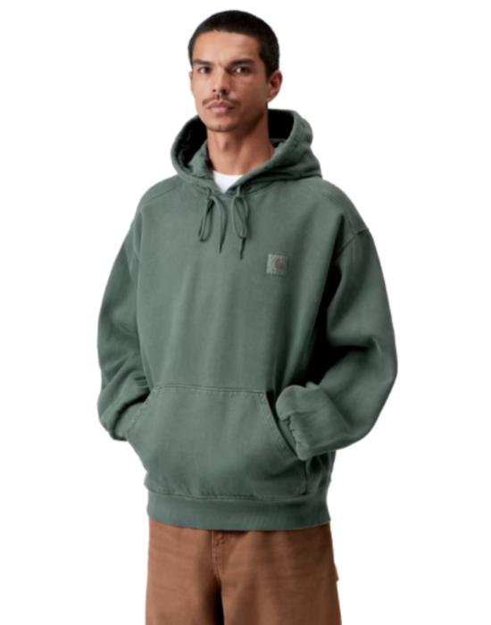 26FW 칼하트 WIP 비스타 후드 티셔츠 I029523 Grey - CARHARTT WIP