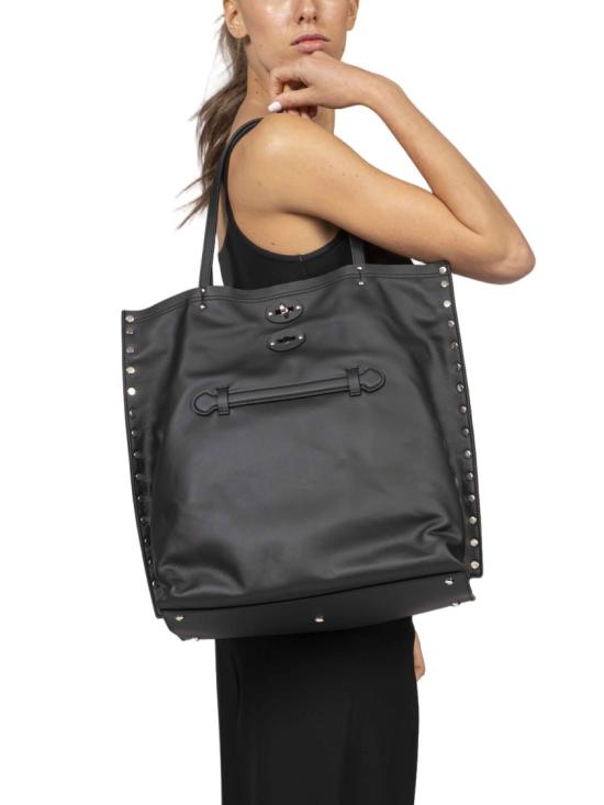26SS 자넬라토 토트백 068790 1910000 M 126 Black - ZANELLATO