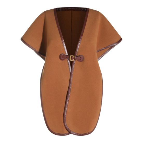 26FW 끌로에 코트 CH26WTM01WOP212 Brown - CHLOE