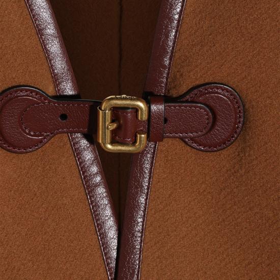 26FW 끌로에 코트 CH26WTM01WOP212 Brown - CHLOE