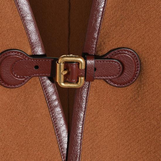 26FW 끌로에 코트 CH26WTM01WOP212 Brown - CHLOE