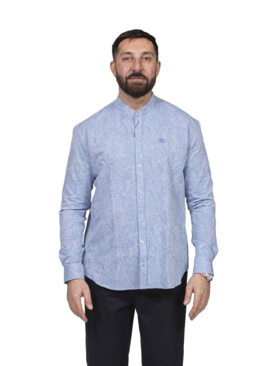 26SS 에트로 반팔 티셔츠 MRIC0067 99TJ5E3 Blue