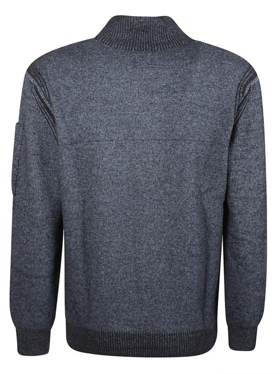26FW 씨피 컴퍼니 니트웨어 21CMKN298A 006170A Grey - C.P. COMPANY