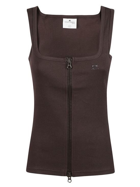 26FW 쿠레쥬 탑 426JTS299JS0194 Brown