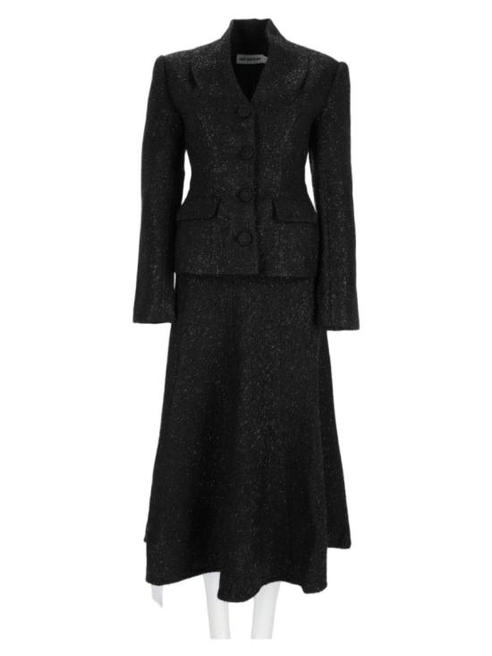 26FW 셀프 포트레이트 원피스 AW26 056M B BLACK