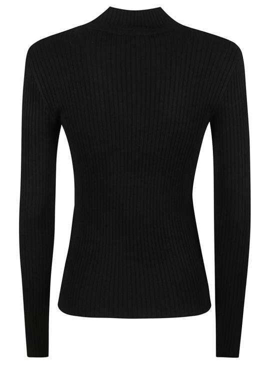 26FW 쿠레쥬 니트웨어 PERMPU022FI0001 Black - COURREGES