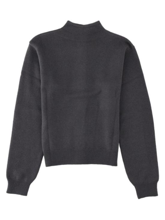 26FW 르메르 리버시블 단추 스웨터 PO0041 LK1062BK502 Grey - LEMAIRE