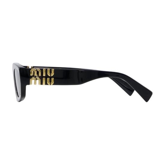 26FW 미우미우 글림프스 선글라스 0MUB04S 16K08Z53 BLACK - MIU MIU