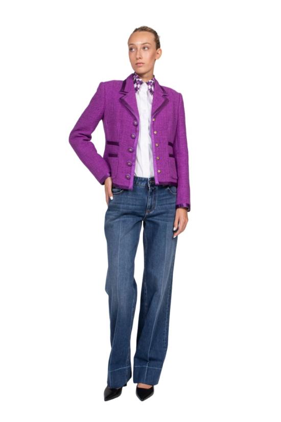 25FW 돌체앤가바나 자켓 F27DIT FMTAC Purple - DOLCE & GABBANA