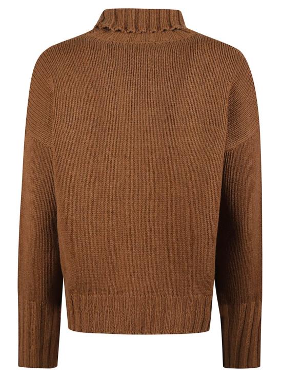 26FW 아라고나 니트웨어 D3447TF Brown - ARAGONA