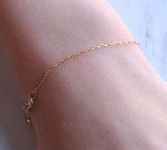  gjenmi 팔찌 젠미 앵커 브레이슬릿 14K 골드 - OTHER BRANDS