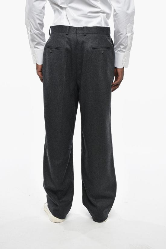  오피신 제네랄 스트레이트 팬츠 W25MTLG454DAH Gray - OFFICINE GENERALE