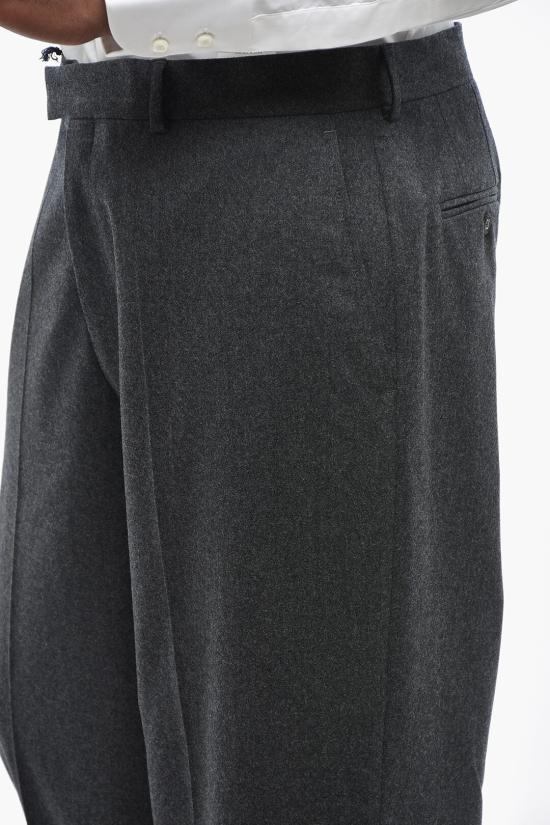  오피신 제네랄 스트레이트 팬츠 W25MTLG454DAH Gray - OFFICINE GENERALE