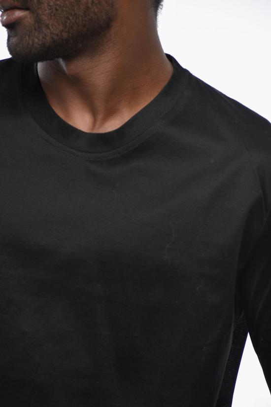  파올로 페코라 긴팔 티셔츠 F07140549000 Black - PAOLO PECORA