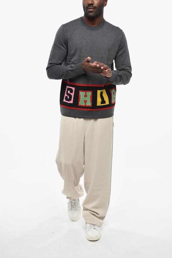  꼼데가르송 크루넥 스웨터 FPN001W25 3 Gray - COMME DES GARCONS