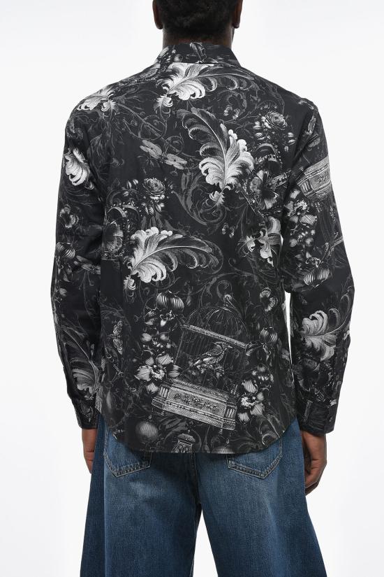  베르사체 긴팔 셔츠 79GAL2R0NS699U23 Black - VERSACE