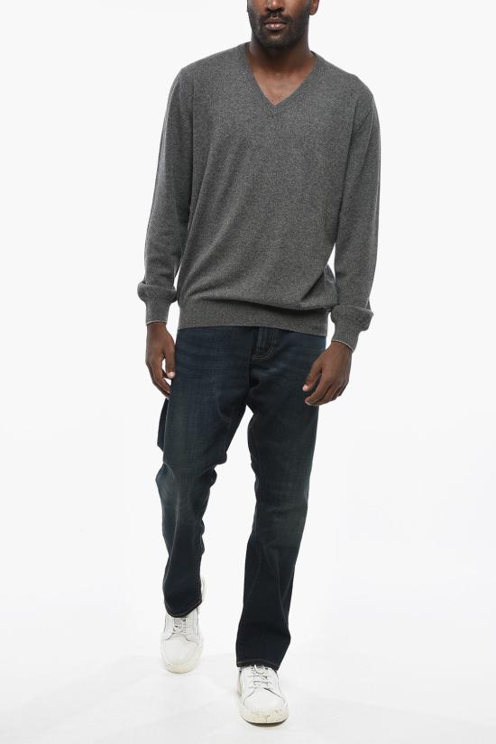  꼬르넬리아니 스웨터 88M530 1825185 015 Gray - CORNELIANI