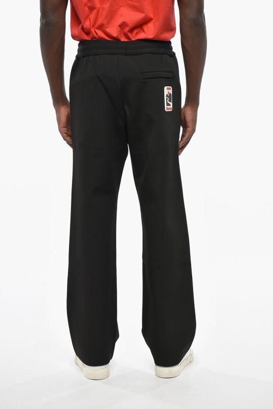  카사블랑카 스트레이트 팬츠 JTR 267 01 DRY VISCOSE BLACK - CASABLANCA