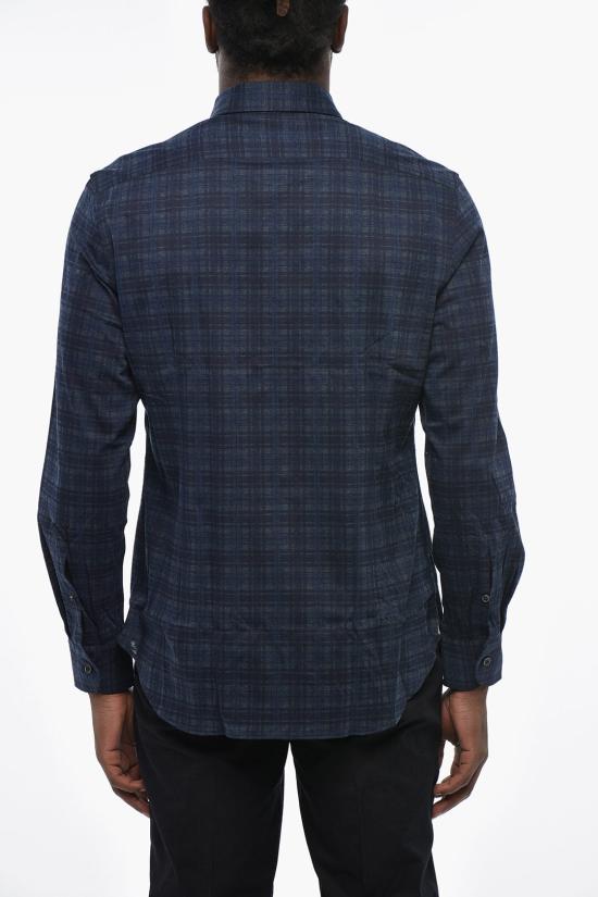  꼬르넬리아니 긴팔 셔츠 88P116 9811206 003 Blue - CORNELIANI