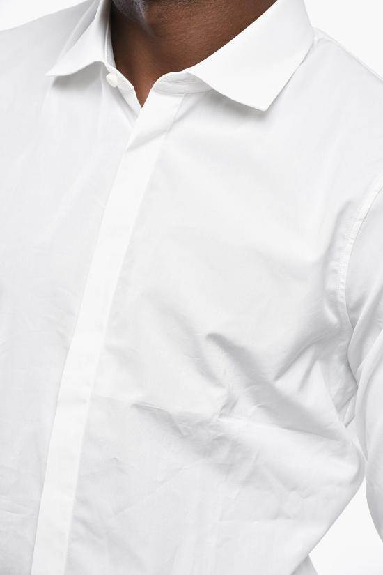  디스퀘어드2 긴팔 셔츠 S74DM0498 S35244 100 23 White - DSQUARED2