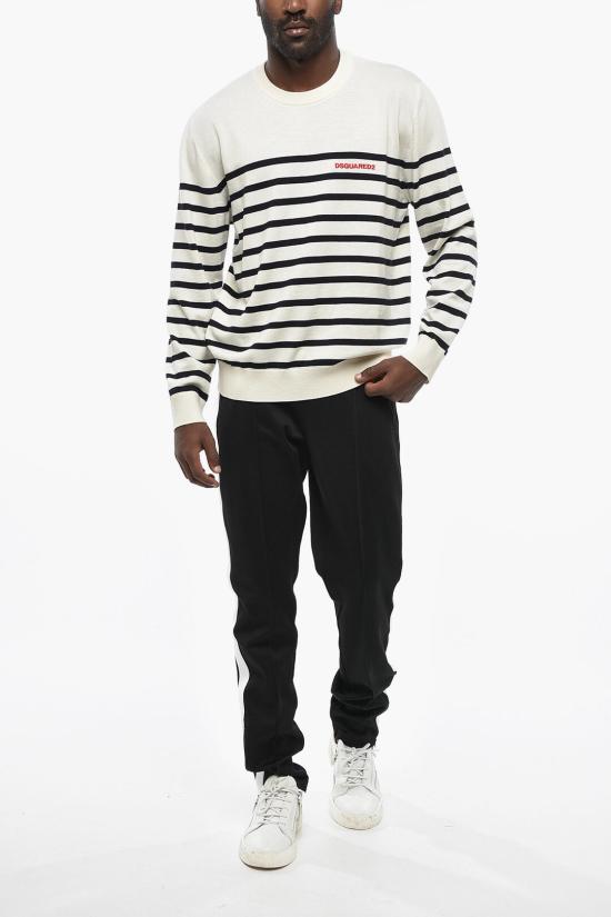  디스퀘어드2 스웨터 S74HA1560D13153961 Black White - DSQUARED2