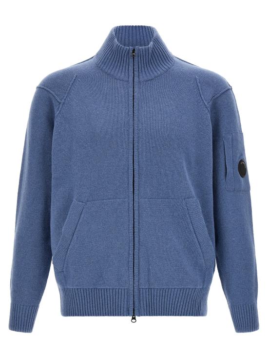 26FW 씨피 컴퍼니 집업 니트 21CMKN708A110149A871 Light Blue